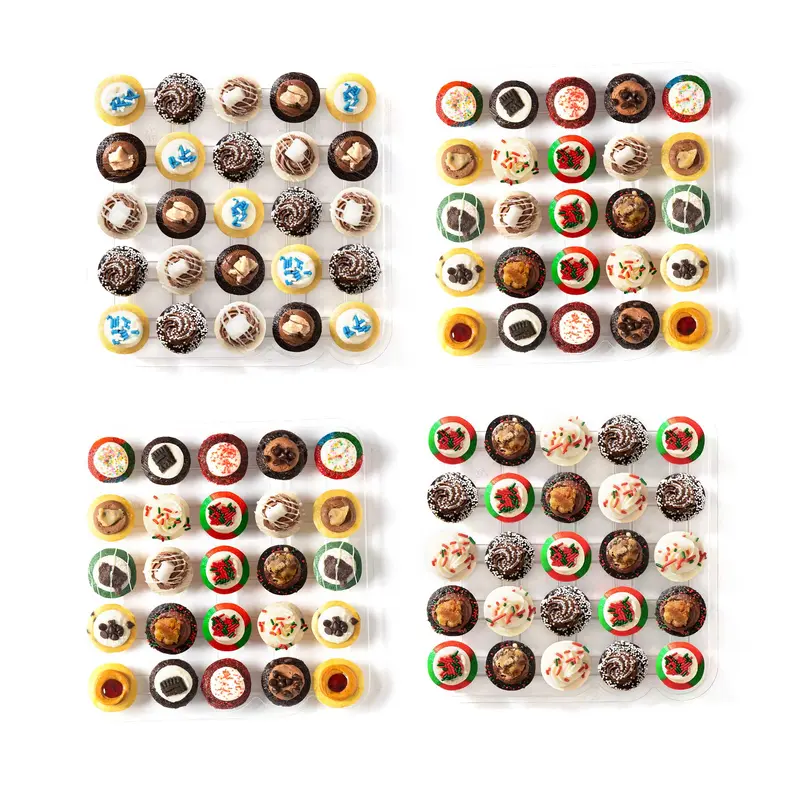 Holiday Party Cupcakes 100-Pack