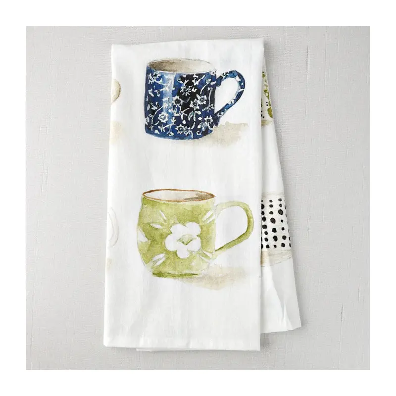 Mugs Tea Towel
