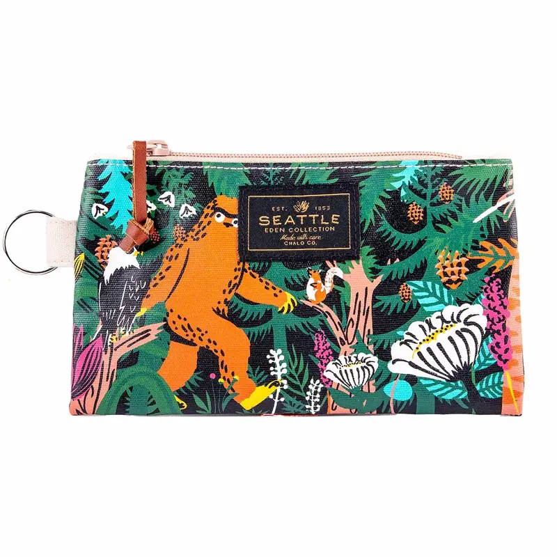 Seattle Big Foot Forest Small Pouch