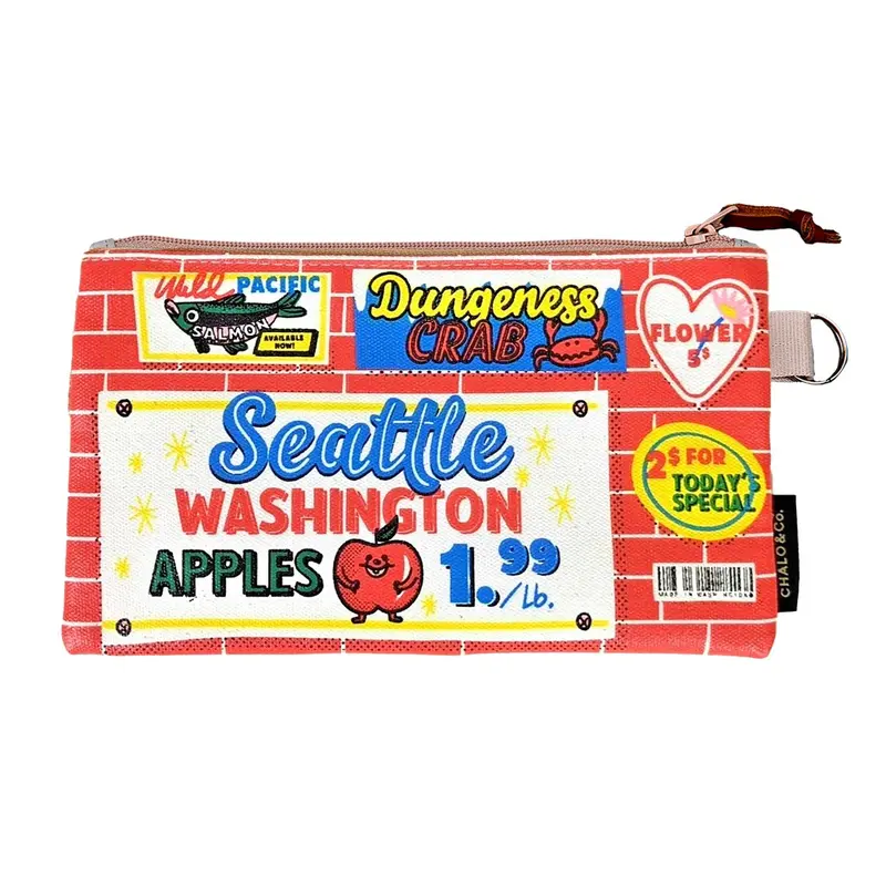 Seattle Billboard Small Pouch