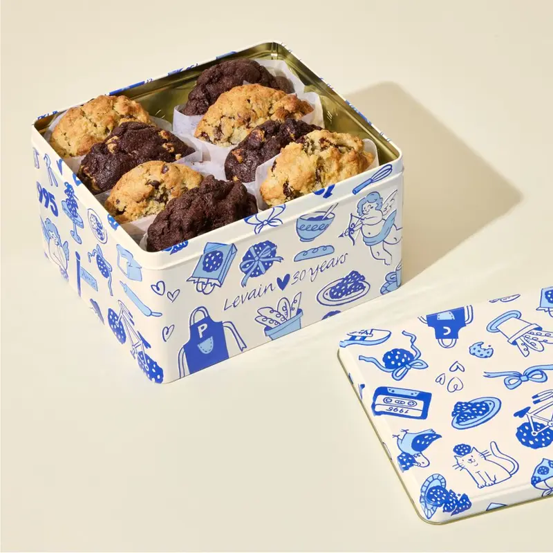 30th Year Cookie Tin Gift Set (Single Cookies)