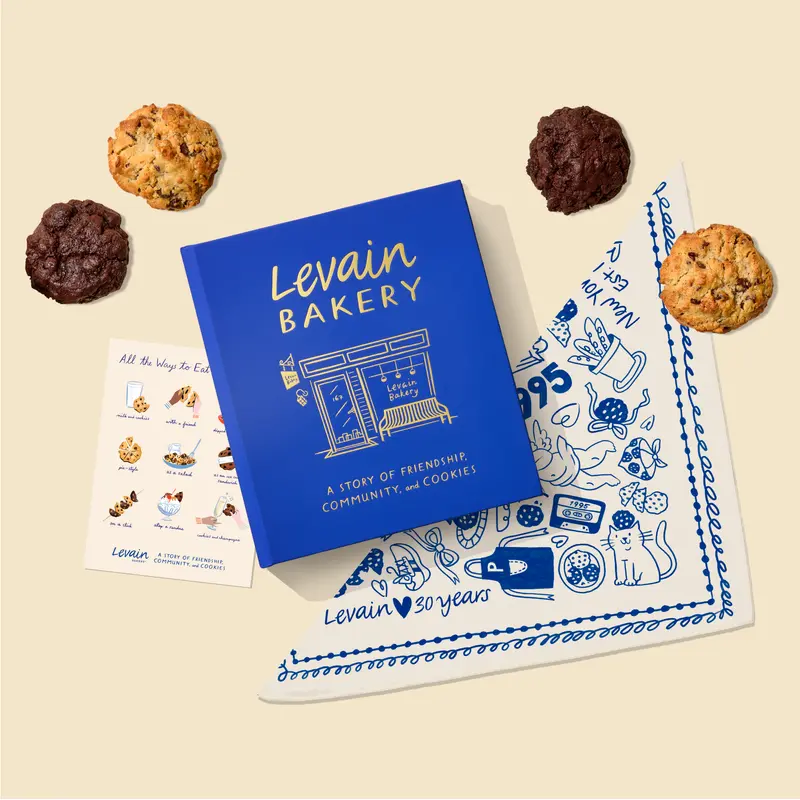 Levain Bakery Book & Cookie Gift Set