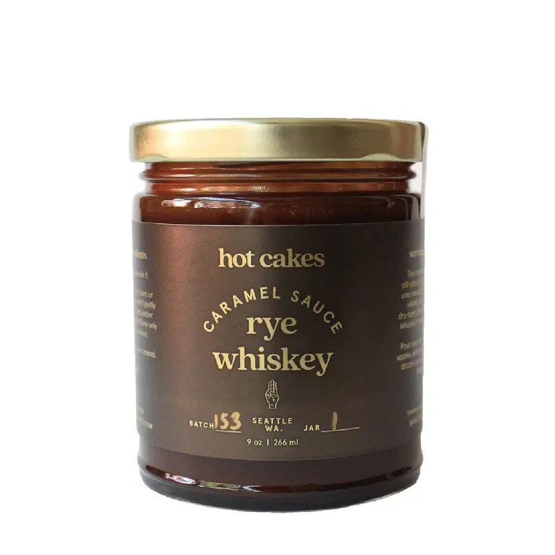 Rye Whiskey Caramel Sauce