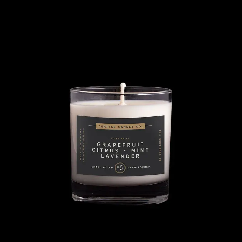 Scent No. 5 [Grapefruit + Mint] Candle