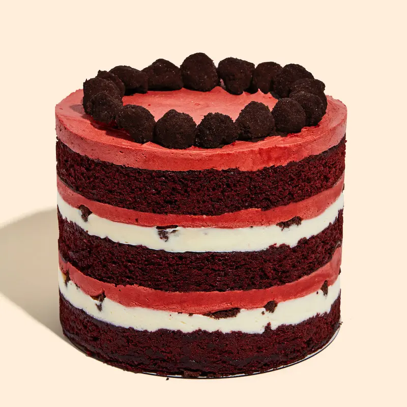 Red Velvet Cheesecake Cake