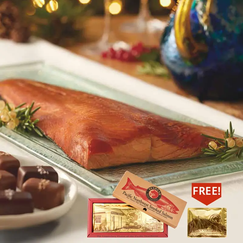 25% More Free Smoked Sockeye Salmon