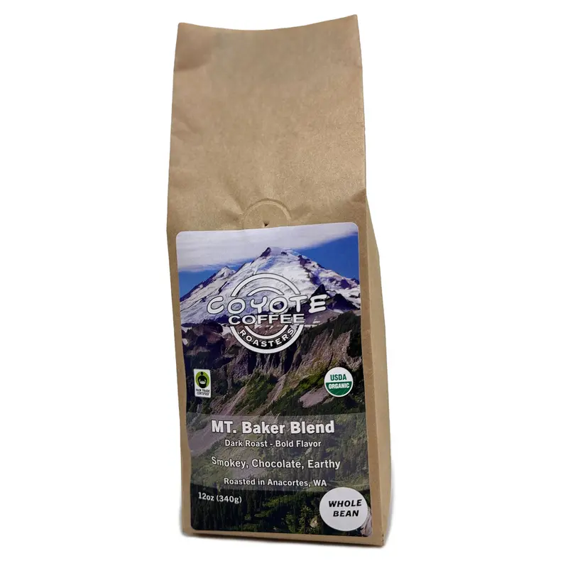Mt Baker Roast 12 oz Whole Bean