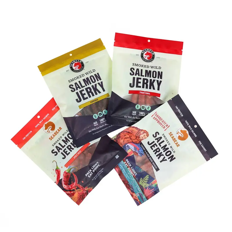 Smoked Wild King Salmon Jerky Tasting Set