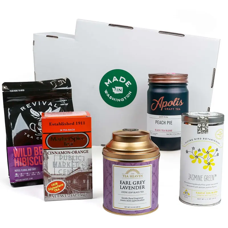 Teas Across Washington State Gift Box