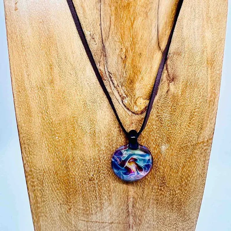 The Cosmos Hot-Formed Glass Necklace