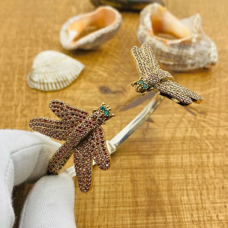 Handmade Adjustable Garnet Bracelet | 925 Sterling Silver | Elegant Gift for Her