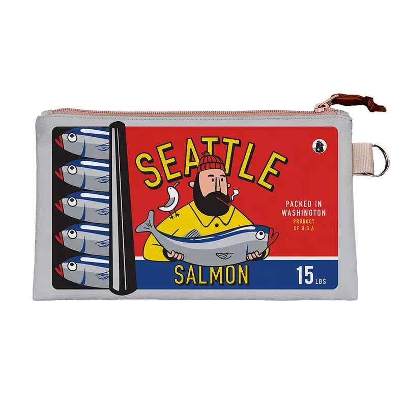 SEA Salmon Can Small Pouch Red
