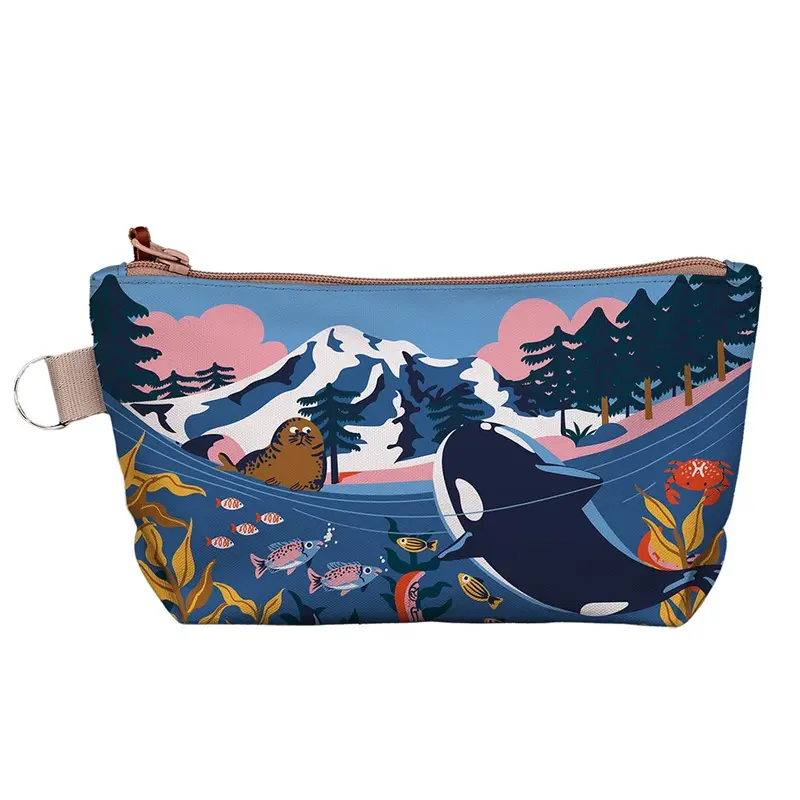 SEA Underwater Orca Lifestyle Medium Pouch Blue (LS)