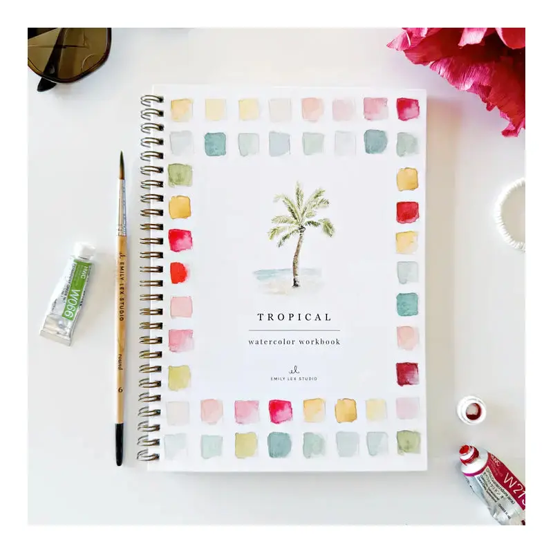 Tropical Watercolor Workbook