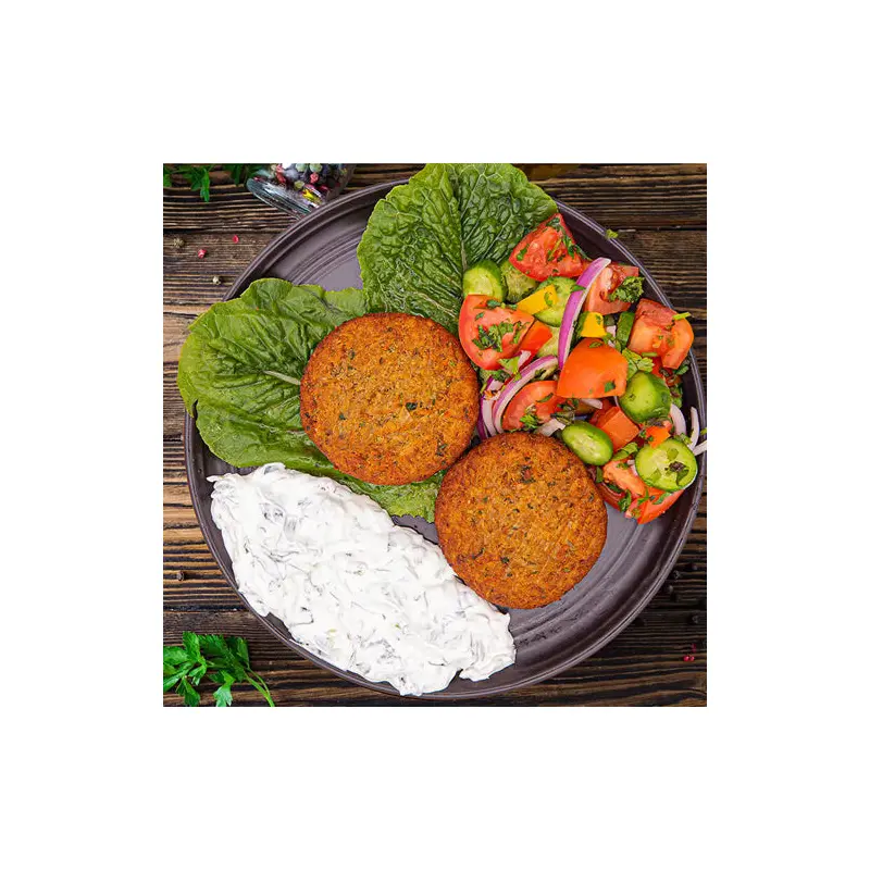 Zucchini Kotlet Plate
