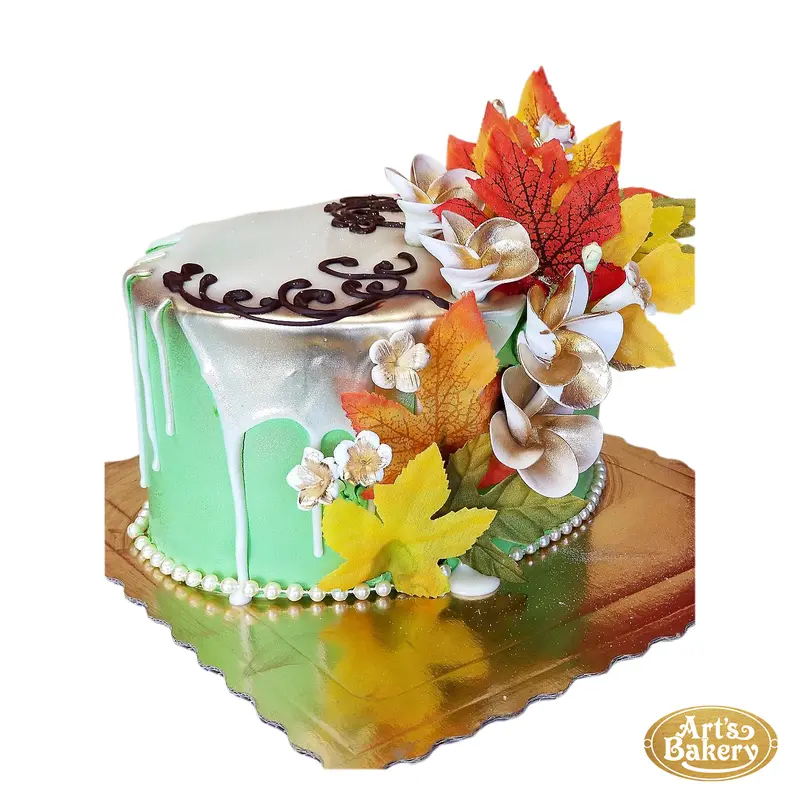 Autumn Leaves Cake 46