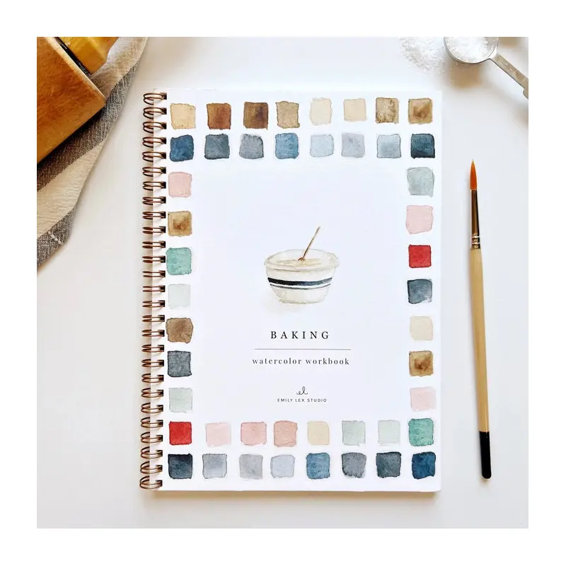 Baking Watercolor Workbook