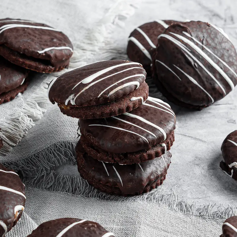 Chocolate Orange Jam Cookie
