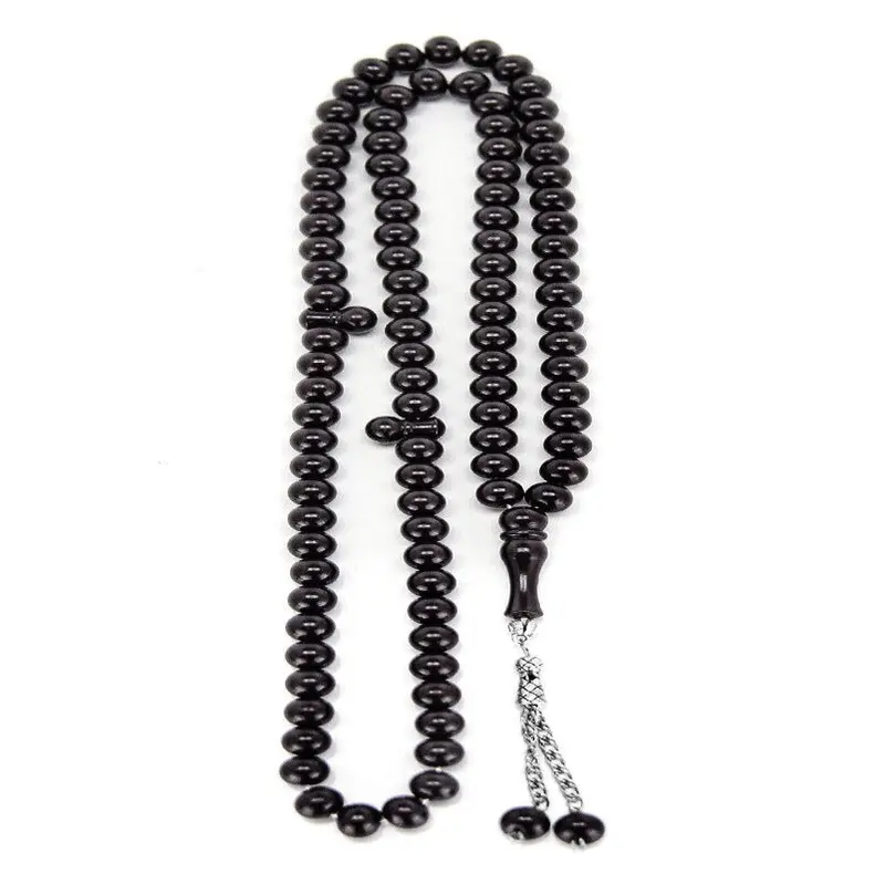 Dervish Tasbih 14 mm Acrylic, Black