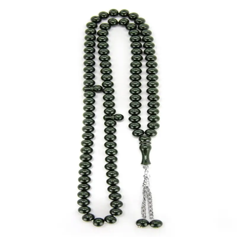 Dervish Tasbih 14 mm Acrylic, Green