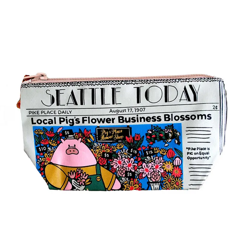 Seattle Today Newspaper Medium Pouch