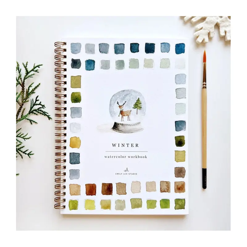 Winter Watercolor Workbook