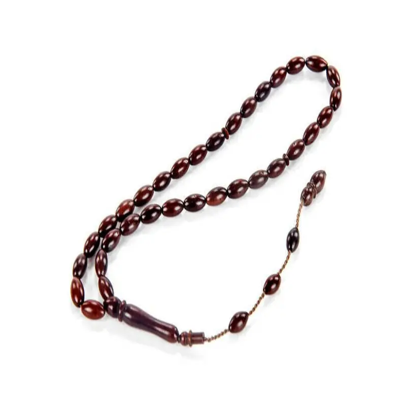 Kuka Wood Tasbih - 33 Beads - 6 mm Barley Cut