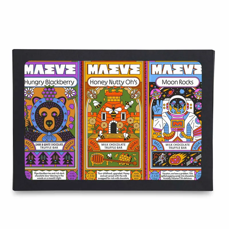 Magical World of Maeve Truffle Bar Trio