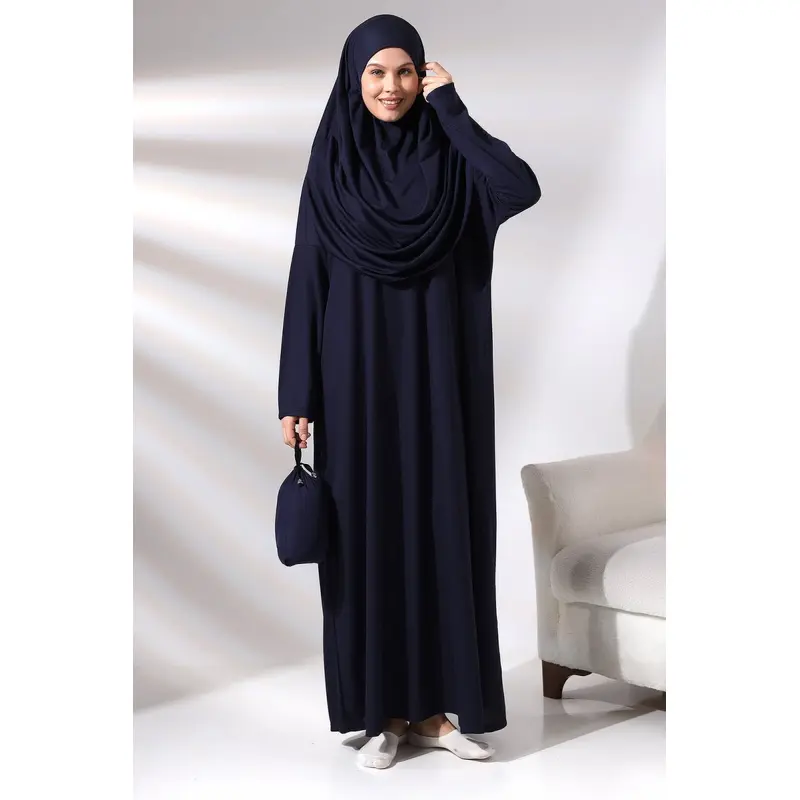 One Piece Prayer Dress - Navy Blue