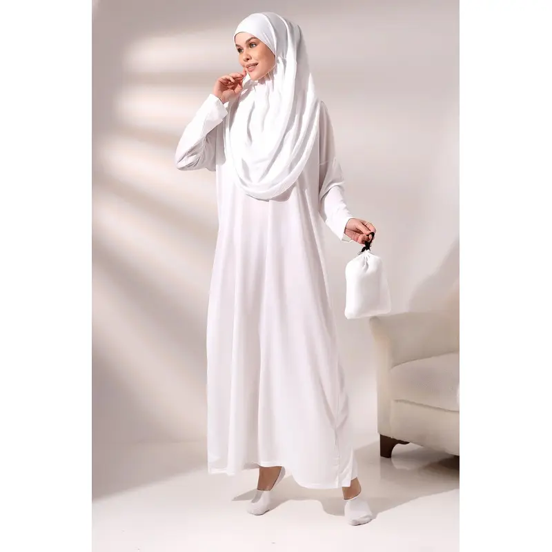 One Piece Prayer Dress - White