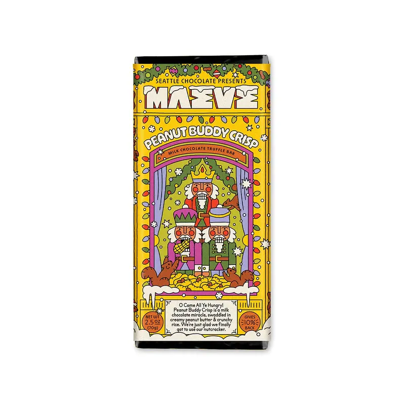 Peanut Buddy Crisp Truffle Bar
