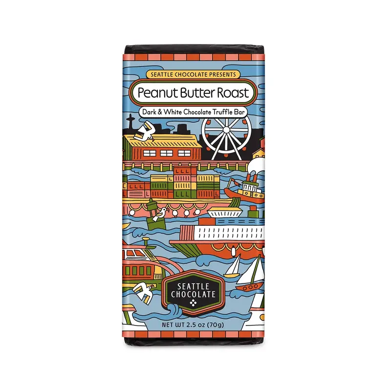 Peanut Butter Roast Truffle Bar
