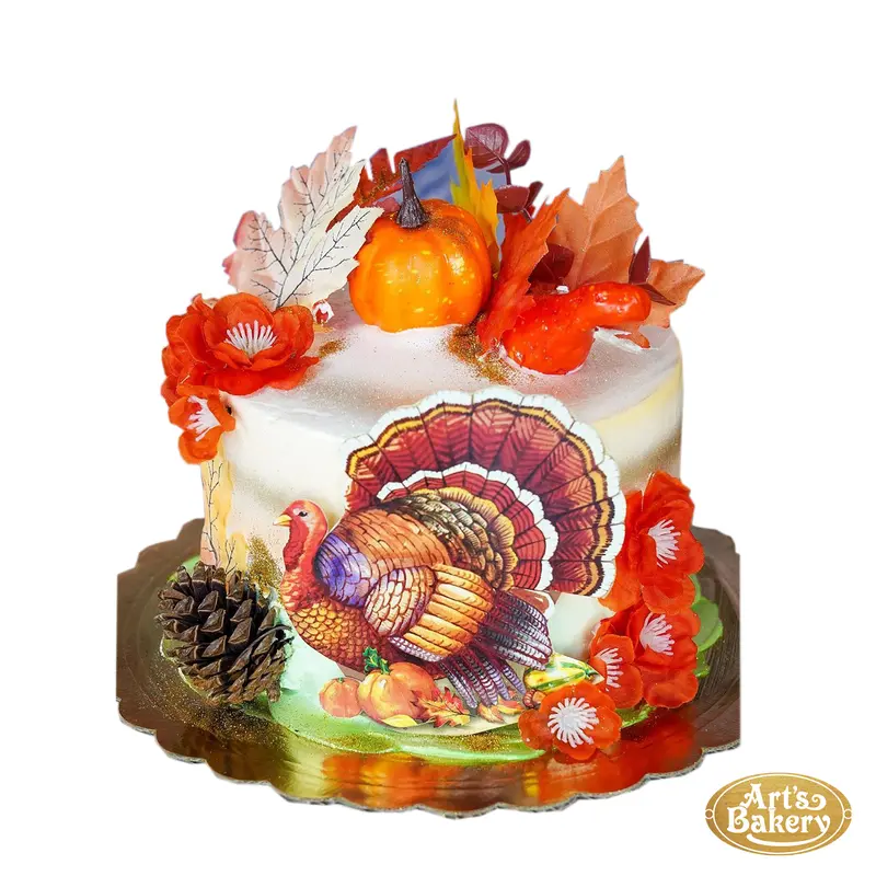 Thanksgiving Theme Cake 124