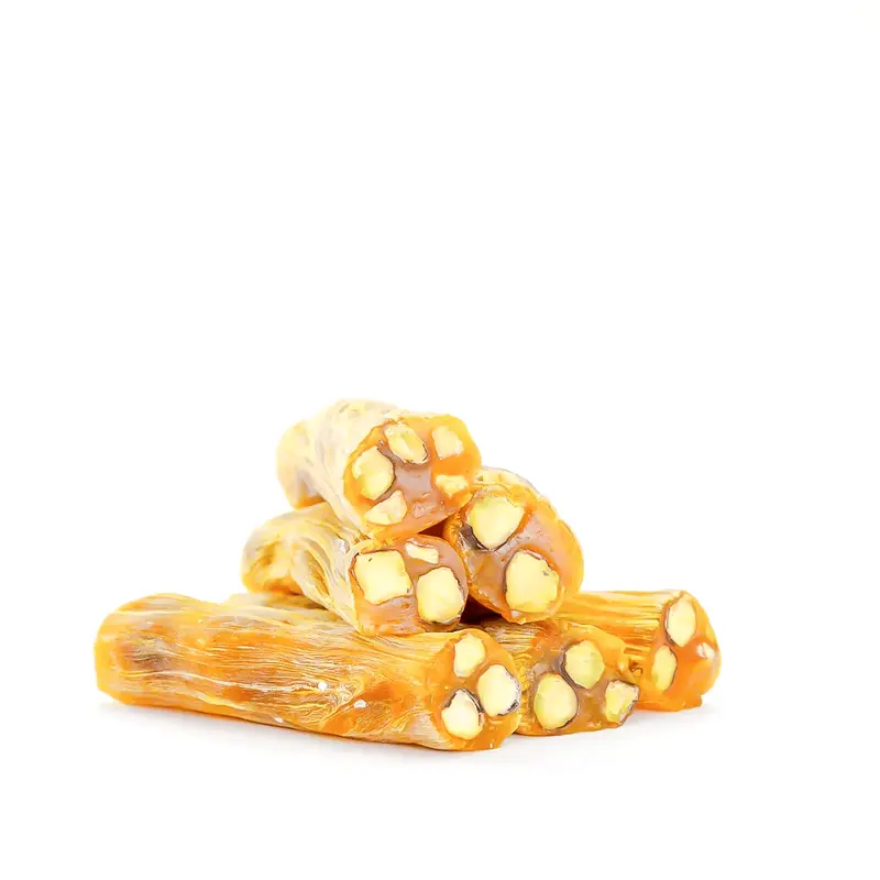 Ganik Sarsultan | Turkish Delight Orange Fingers with Pistachios