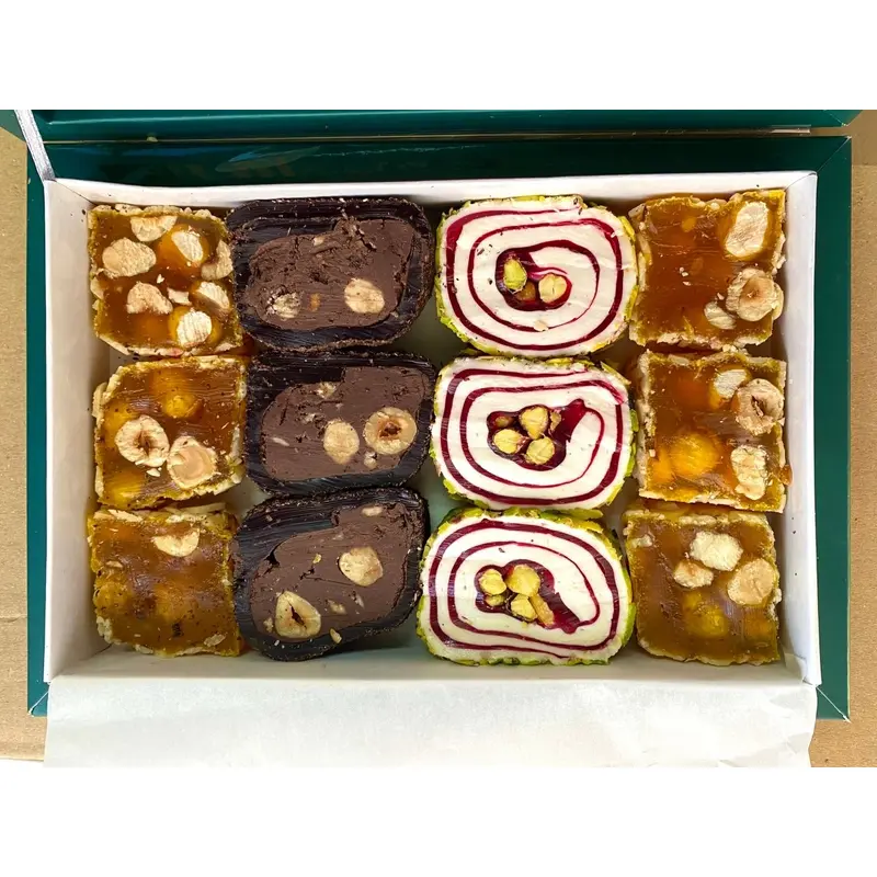 Ganik Sarsultan | Turkish Delight Wraps Variety Mix (Lemon Pomelo, Ottoman, Chocolate Hazelnut)