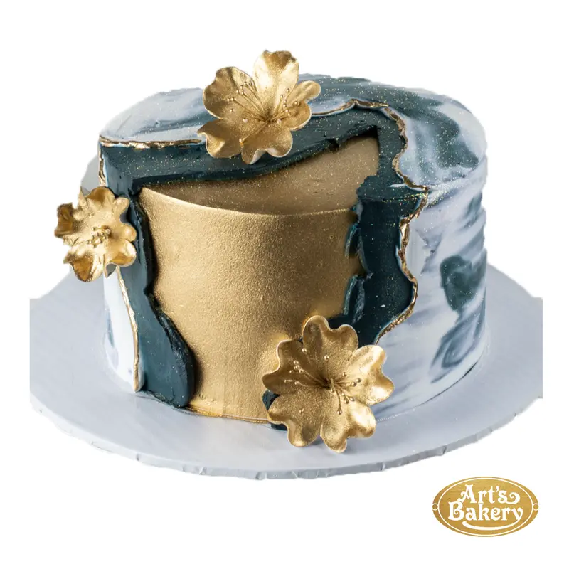 Golden Designer Cake 320