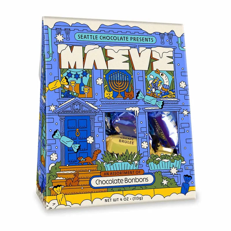 Home for Hannukah Bonbon Box