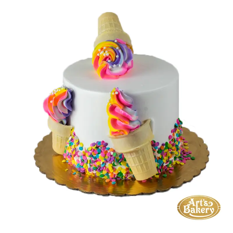 Ice Cream Cone Cake 322