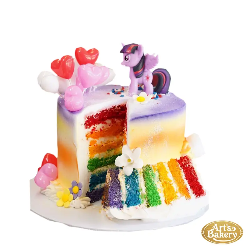 My Little Pony with Hearts Cake 100