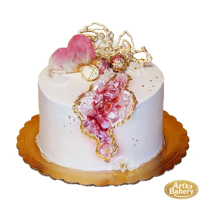 Pink Jewel Designed Cake 70