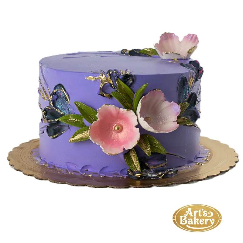 Purple Flower Cake 129