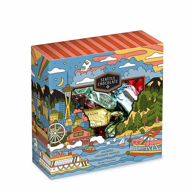 Sound of Seattle Truffle Gift Box 6 oz