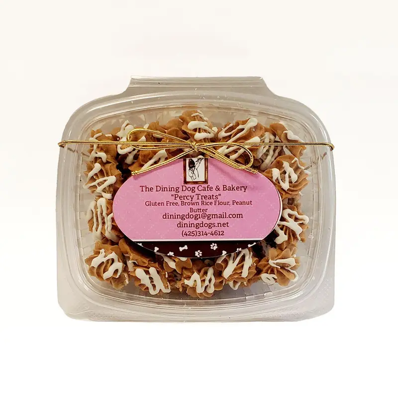 Percy Dog Treats with Yogurt Icing