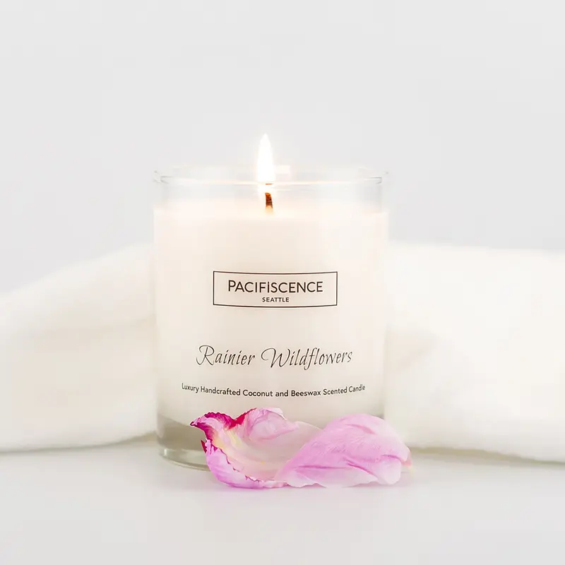 Rainier Wildflowers Candle