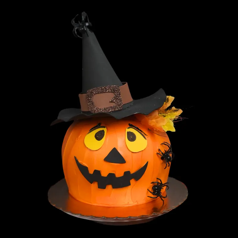 2024 Jack-O'-Lantern Cake