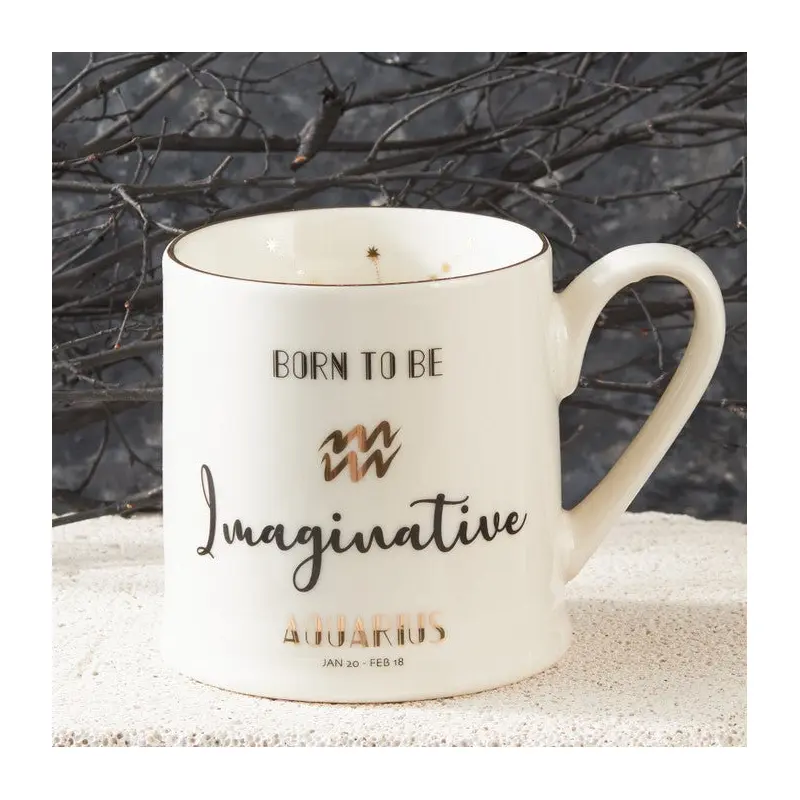 Karaca Aquarius Zodiac Mug