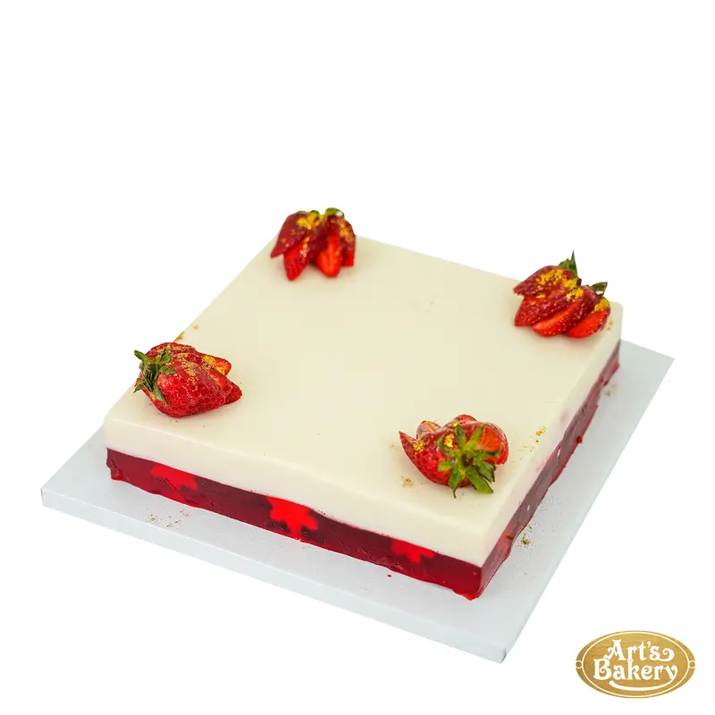 Strawberry Vanilla Jello