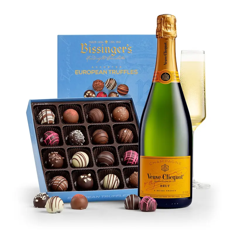 Veuve Clicquot and Bissinger's European Truffles