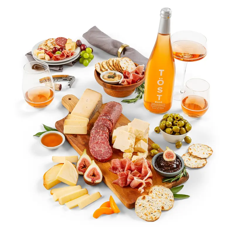 Artisan Cheese & Charcuterie Experience with Tst Sparkling Ros