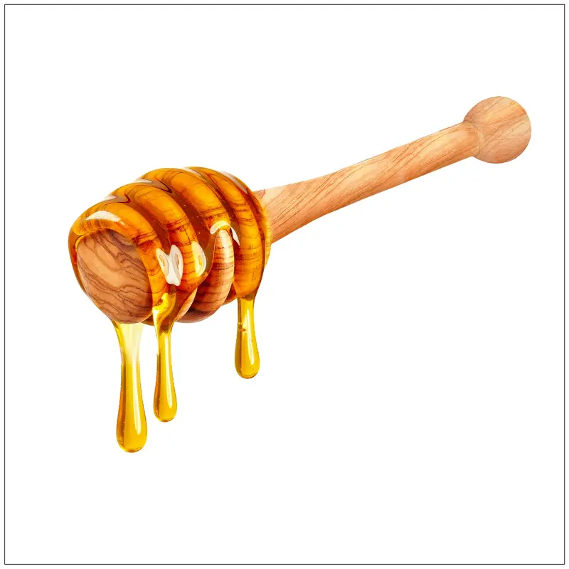 Wooden Honey Dipper